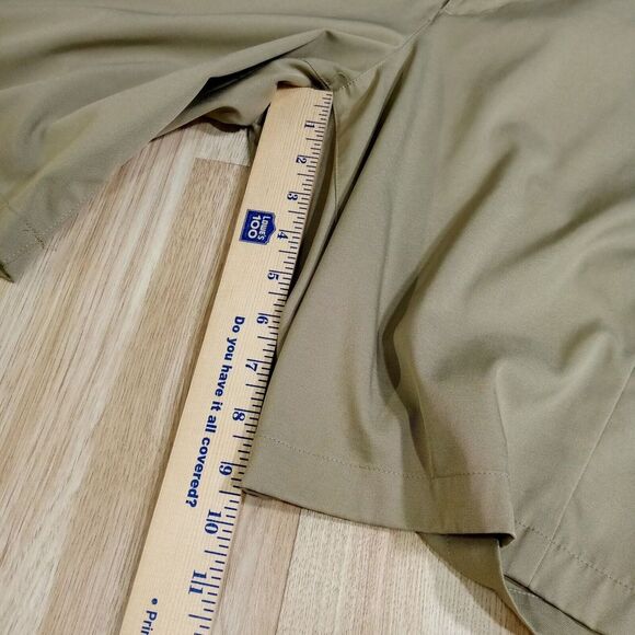 Nike Golf Dri-Fit Shorts Mens 38 Standard Fit Beige Lightweight Polyester Spande - Picture 10 of 14